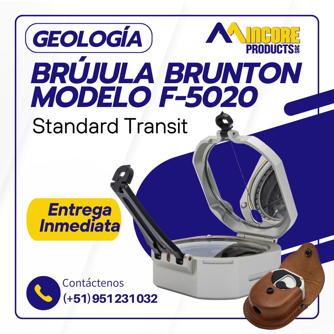 Brújula Brunton Modelo F-5020 Standard Transit