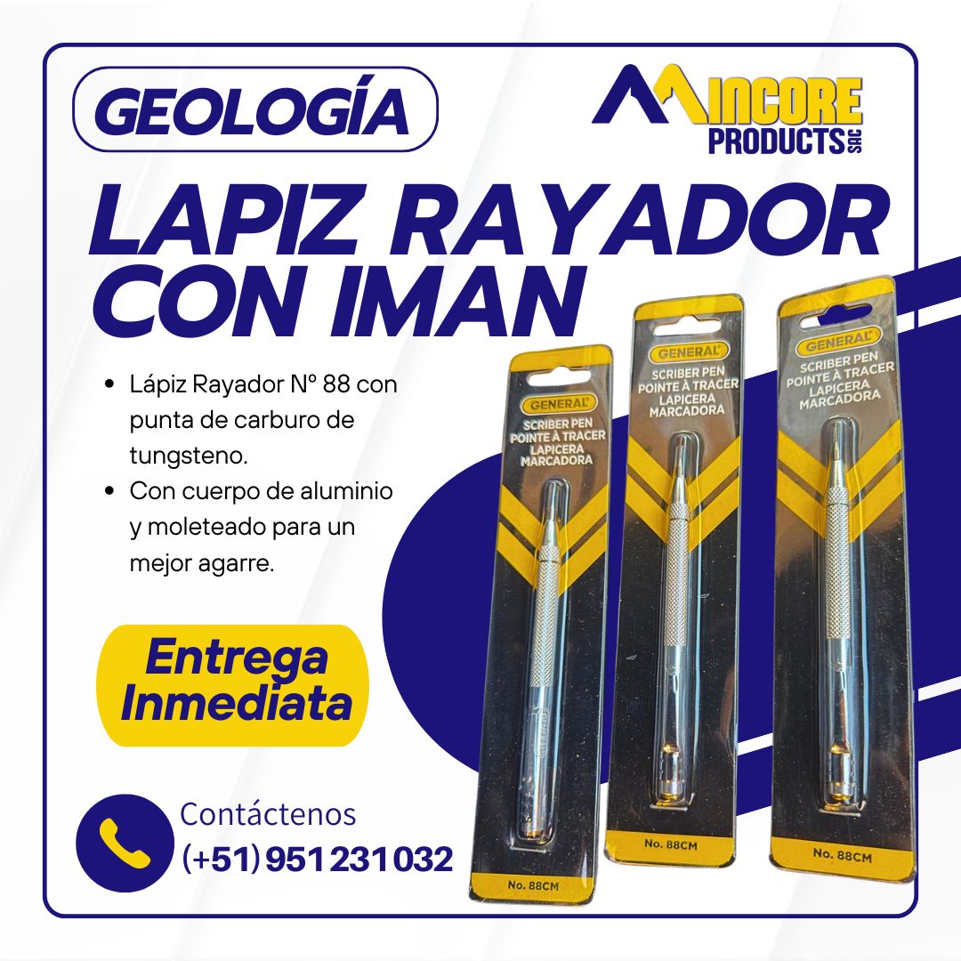 Lápiz Rayador con Imán N.° 88 – Precisión y Durabilidad para Trabajos Técnicos